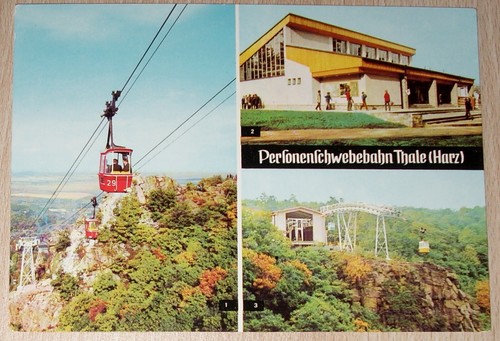 Thale harz 1977 bergbahn - harz,