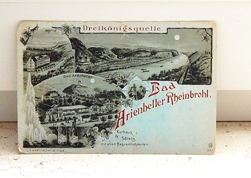 Bad arienheller rheinbrohl - ak,