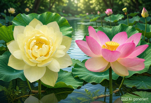 2x3 lotus samen - samen, weiße