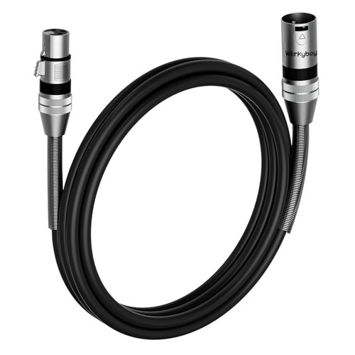 Poliges xlr kabel 5m - xlr, 2,5m