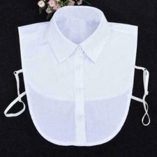 NEW Weiß Blusenkragen