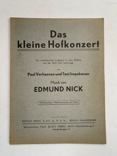Noten nick das kleine - noten.,