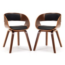 Mingone Esszimmerstuhl Stuhl 2ser Set Essstuhl Massivholzrahmen Esszimmerstuhl