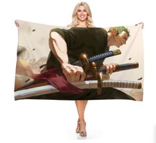 One Piece Zoro Anime Badetuch