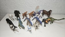 Schleich Figuren Konvolut Dinosaurier, Pferde & Ponys