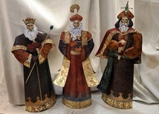 Villeroy & Boch - große Krippenfiguren Blechfiguren Heilige 3 Könige Weihnachten