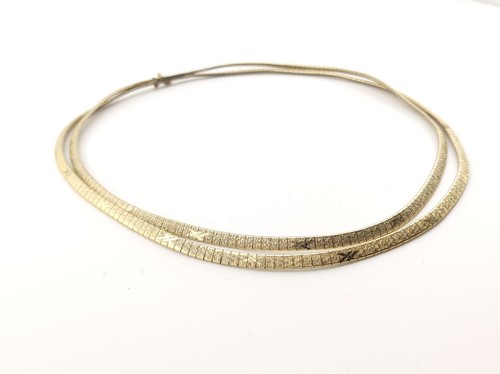 Gold double kette - kette, halskette