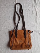 Valentina Vintage Tasche, Braun, Echtleder