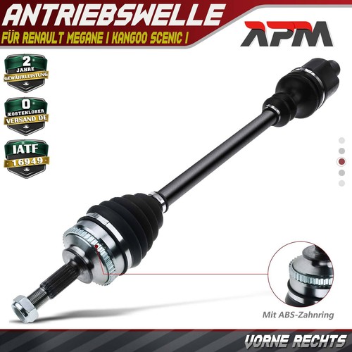 Antriebswelle vorne rechts - vorne, mit