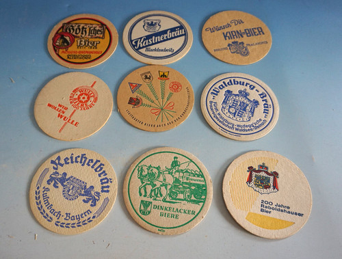 Bierdeckel brauerei werbung - 9,