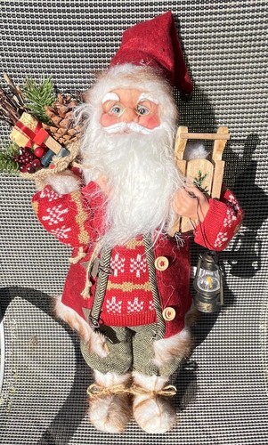 Weihnachtsmann dekofigur - weihnachtsmann,