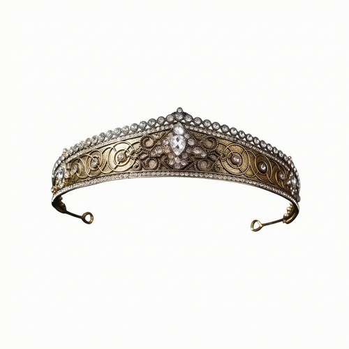 Verziertes diadem mit - diadem,