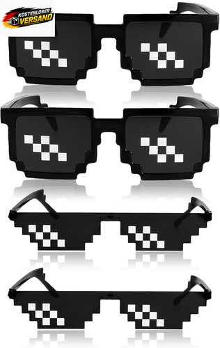 Pixel mosaik sonnenbrillen set - pixel,