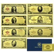 USA Gold Folien Banknoten 7