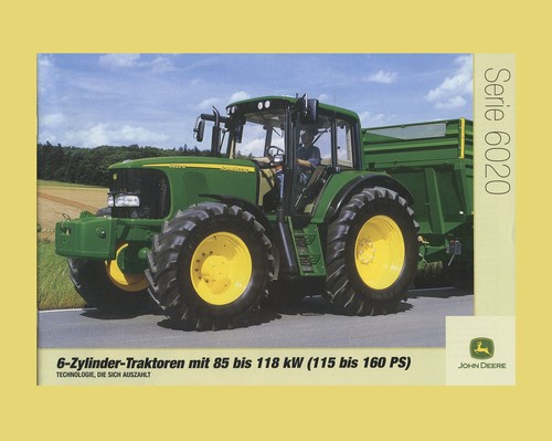 John deere traktoren 6520 - john, 6620