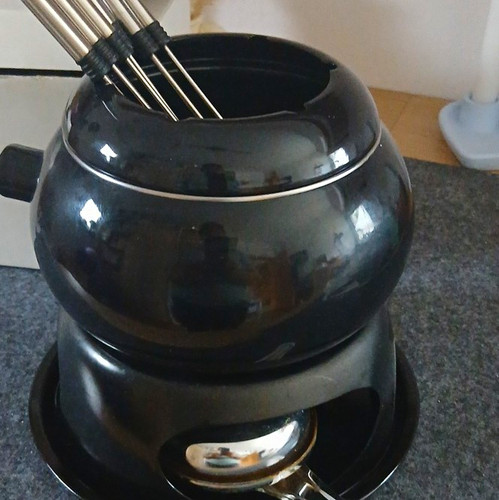 Schokoladen fondue set keramik - schokoladen-fondue-set,