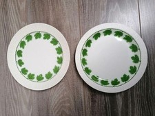 Teller und Suppenteller von Thomas Serie Arcta grüne Blätter