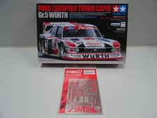 TAMIYA Ford Capri Turbo Zakspeed "Würth" 1:24 Bausatz # 24329 - EXTRAS!