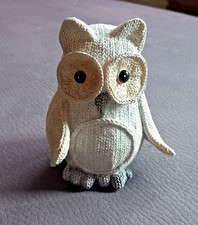 Figur Schnee-Eule Deko Weihnachten