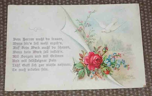 Altes lesezeichen dem - "dem, herren