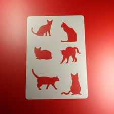 A5 Schablone Katze Kätzchen 6