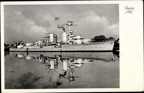 Deutsches kriegsschiff - ak,