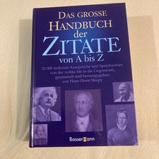 Das große handbuch der - der, zitate