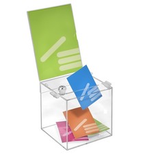 Losbox aus acrylglas - aus,