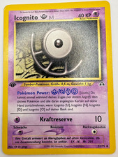 Pokemon Karte TCG Icognito U