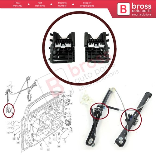 Fensterheber clips halterung - fensterheber,