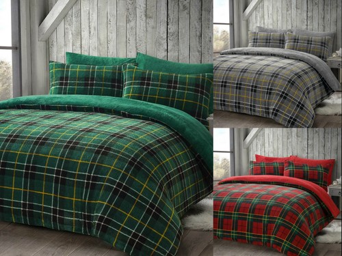 Teddy fleece schottenkaro - teddy,