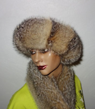 Fuchs Pelz Stirnband Griesfuchs Fell Haarband Fellmütze Schal Fellmütze Fox Fur