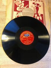 Schellackplatte Schumann:" Die Rose stand im Tau " / Schubert: Der Lindenbaum