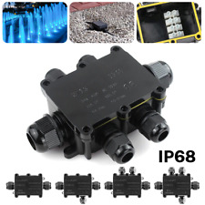 Wasserdicht Abzweigdose 2-6 Wege IP68 Anschlussdose Kabel Verteilerbox Garten