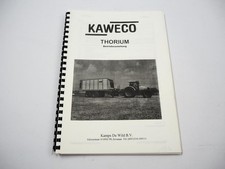 Kaweco Thorium  35 45 Ladewagen Betriebsanleitung Ersatzteilliste 2006