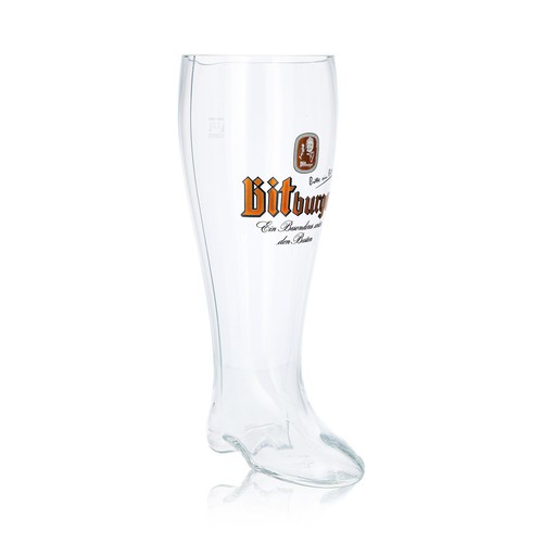 Bitburger bier glas - glas, 2l