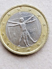 1 Euro Münze - Italien 2002 -
