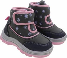 Mädchen Boots Kinder Winter Schuhe Halbschuhe warmfutter Nr.  843810