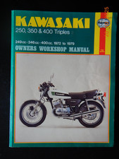 Reparaturanleitung Kawasaki S1 S2 S3 KH250 KH400  Haynes 134, Baujahre 1972-1979