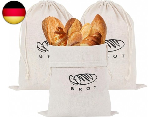 Stück brotbeutel leinen - brotbeutel,
