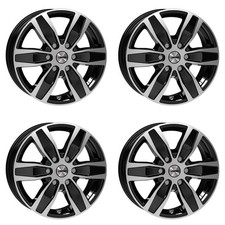 4 Autec QUANTRO Felgen 6,5x16 6x139,7 SWP für Hyundai H-1 / Starex Aluräder