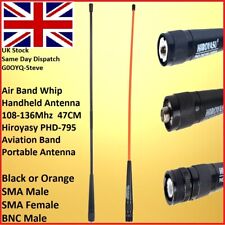 Flugfunk Vhf Antenne BNC Buchse SMA Stecker AOR Uniden Icom Whistler Quanshang