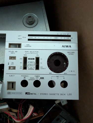 Aiwa l50 kassettendeck - l50, defekt