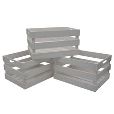 Unus holzkiste 3er set - unus®,