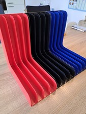 LP Schallplattenständer Winkel L Form Vinyl Aufbewahrung Halter Retro Gebraucht