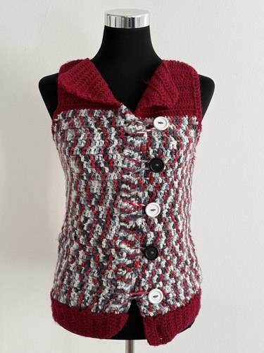 Damen häkelweste strickweste - damen,