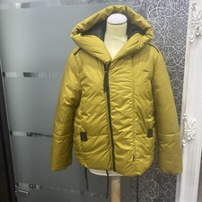 G Star Steppjacke Winterjacke Anorak Senf Gelb Damen Gefüttert Gr.: M