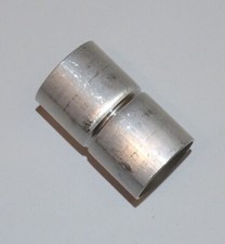 Alu Rohr Silikon Schlauchverbinder Ø Außen 43mm