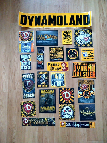 Dynamo dresden aufkleber sgd - aufkleber,
