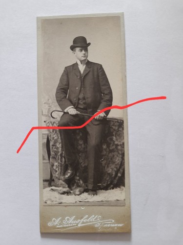 Cdv 1904 ilmenau student bei - ilmenau,